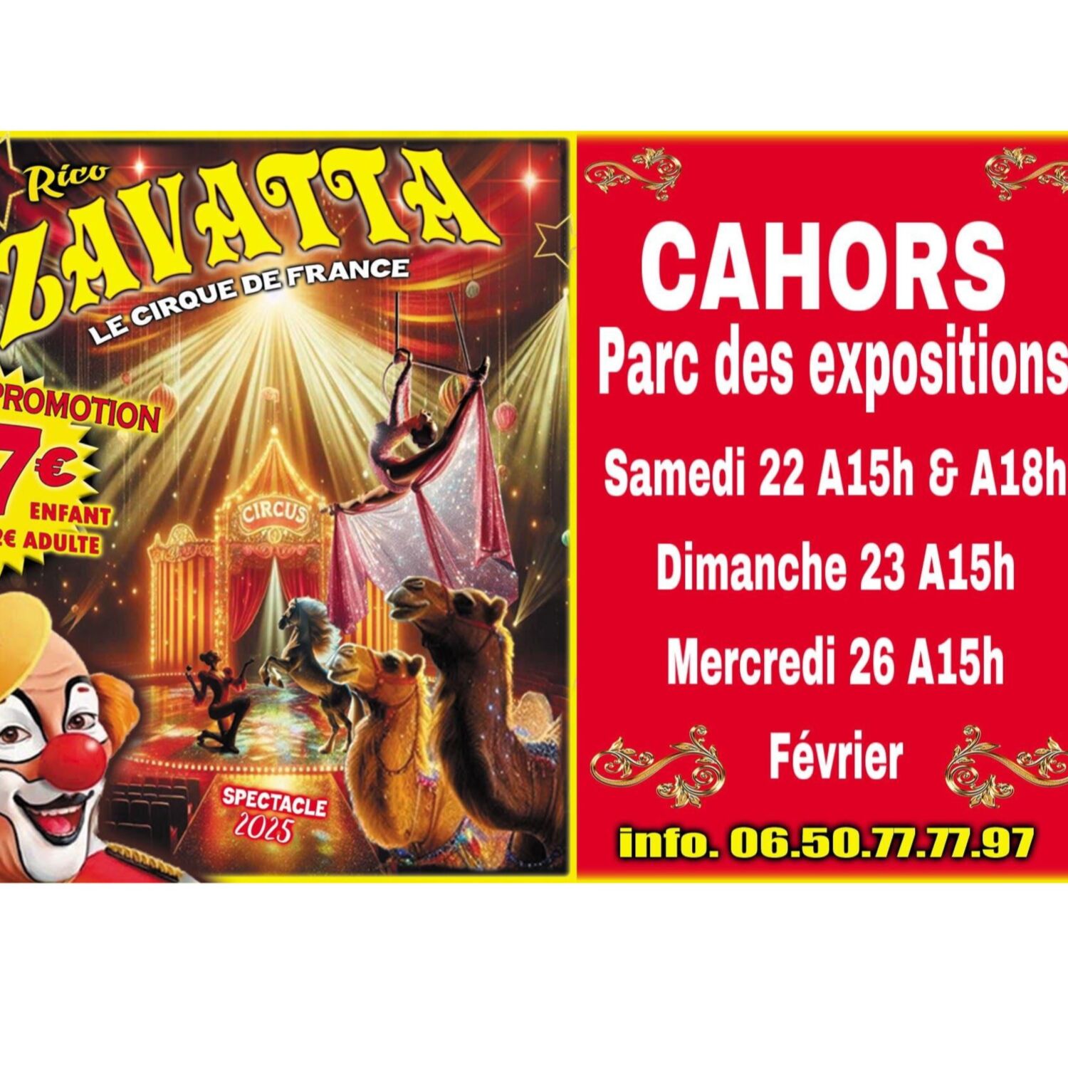 Podcast de l'émission 100% chez vous avec le cirque Rico Zavatta episode artwork