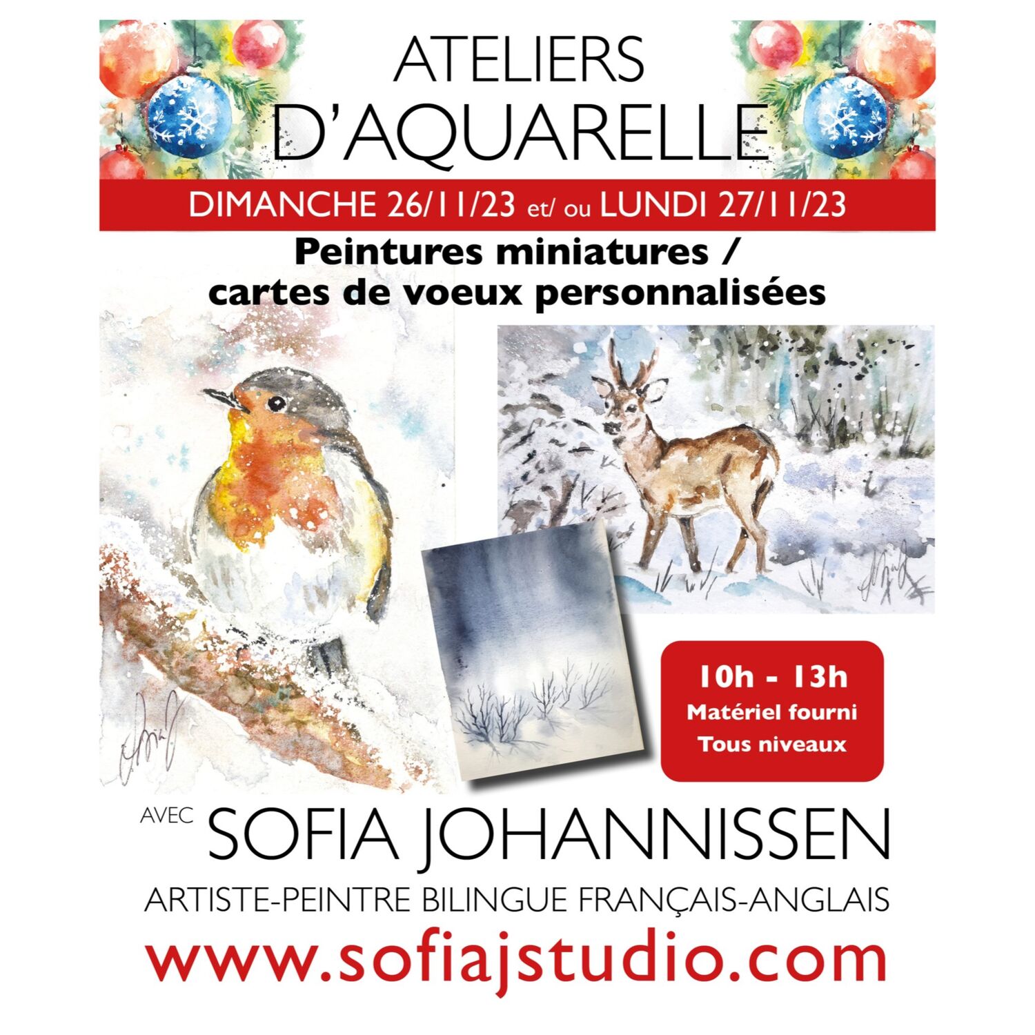 Podcast de l'émission 100% chez vous dans le Lot : ATELIERS CRÉATION DE CARTES DE VOEUX PERSONNALISÉES episode artwork
