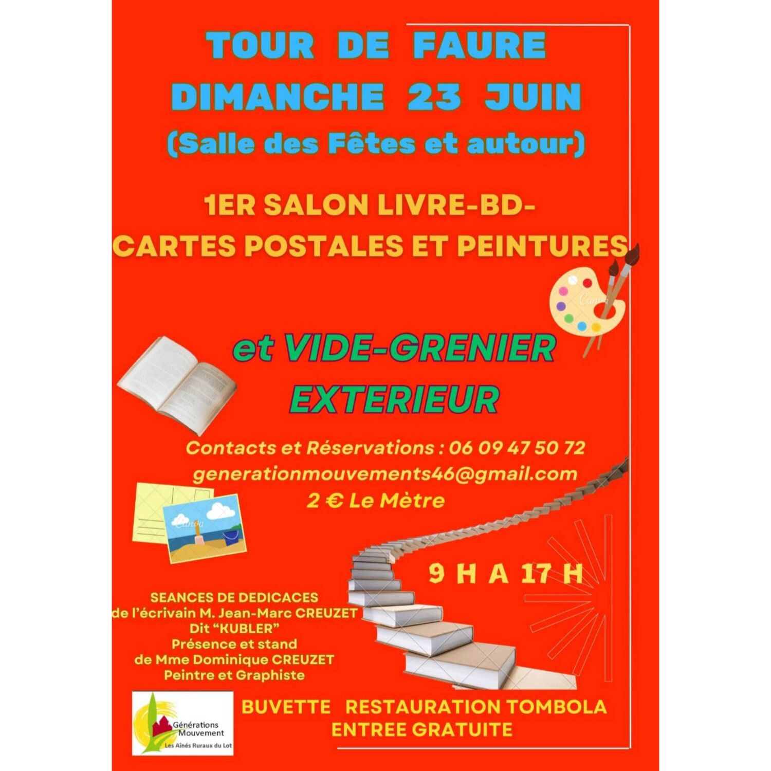 Podcast de l'émission 100% chez vous avec le Salon du livre à Tour de Faure episode artwork
