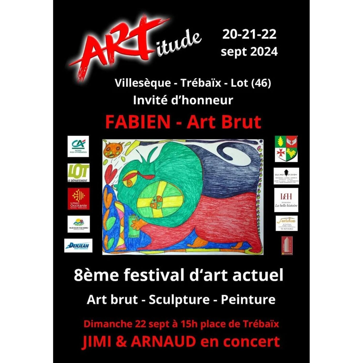 Podcast de l'émission 100% chez vous avec le Festival d'Art actuel episode artwork