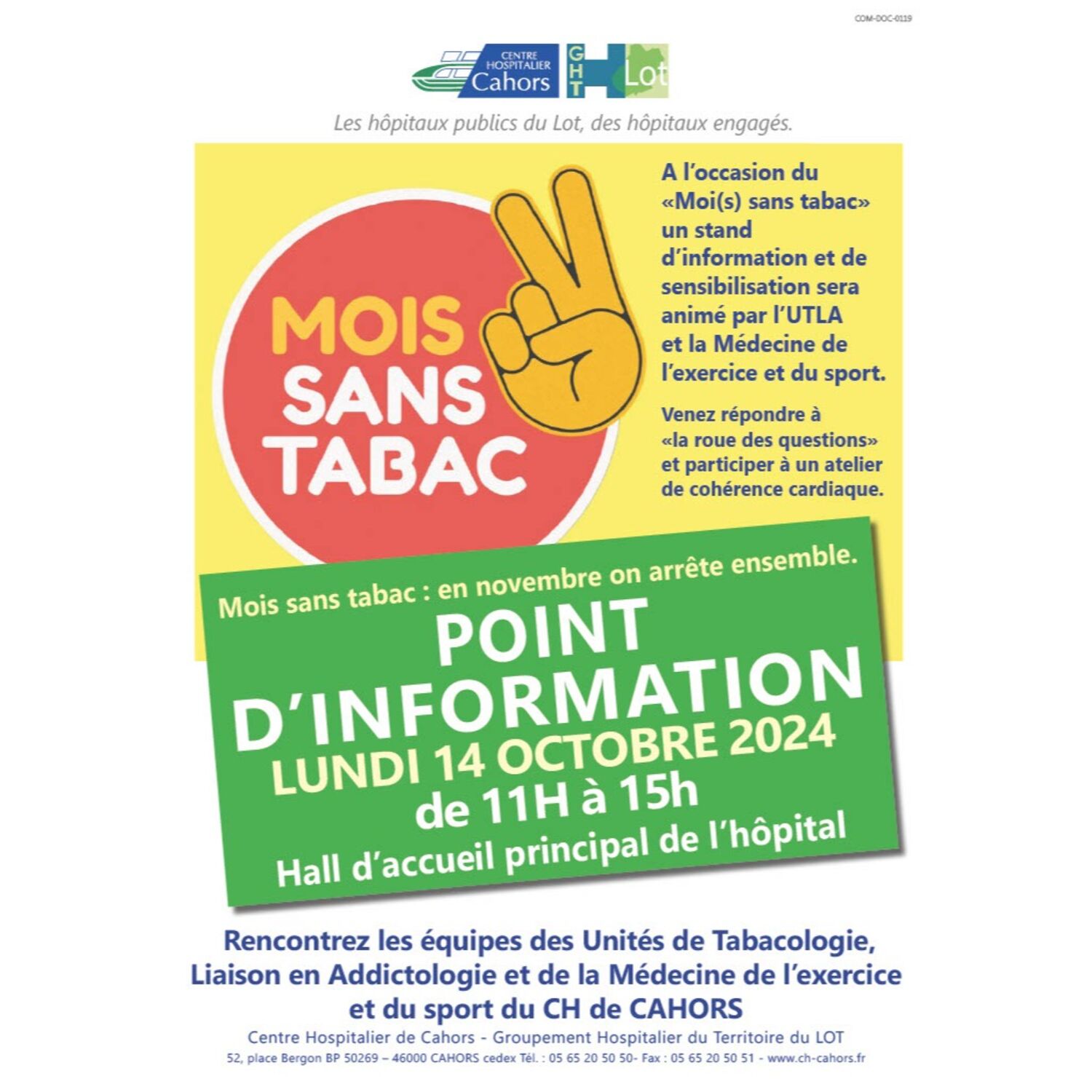 Podcast de l'émission 100% chez vous : Mois sans tabac episode artwork