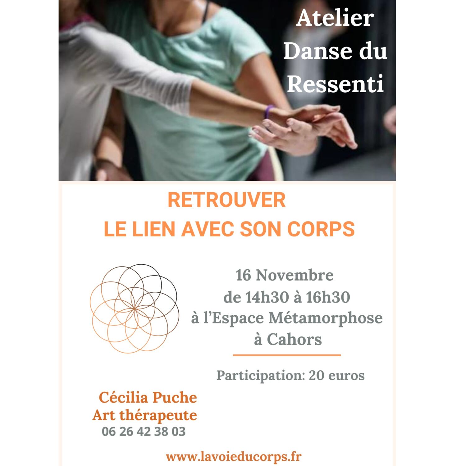 Podcast de l'émission 100% chez vous avec un Atelier Danse du Ressenti episode artwork