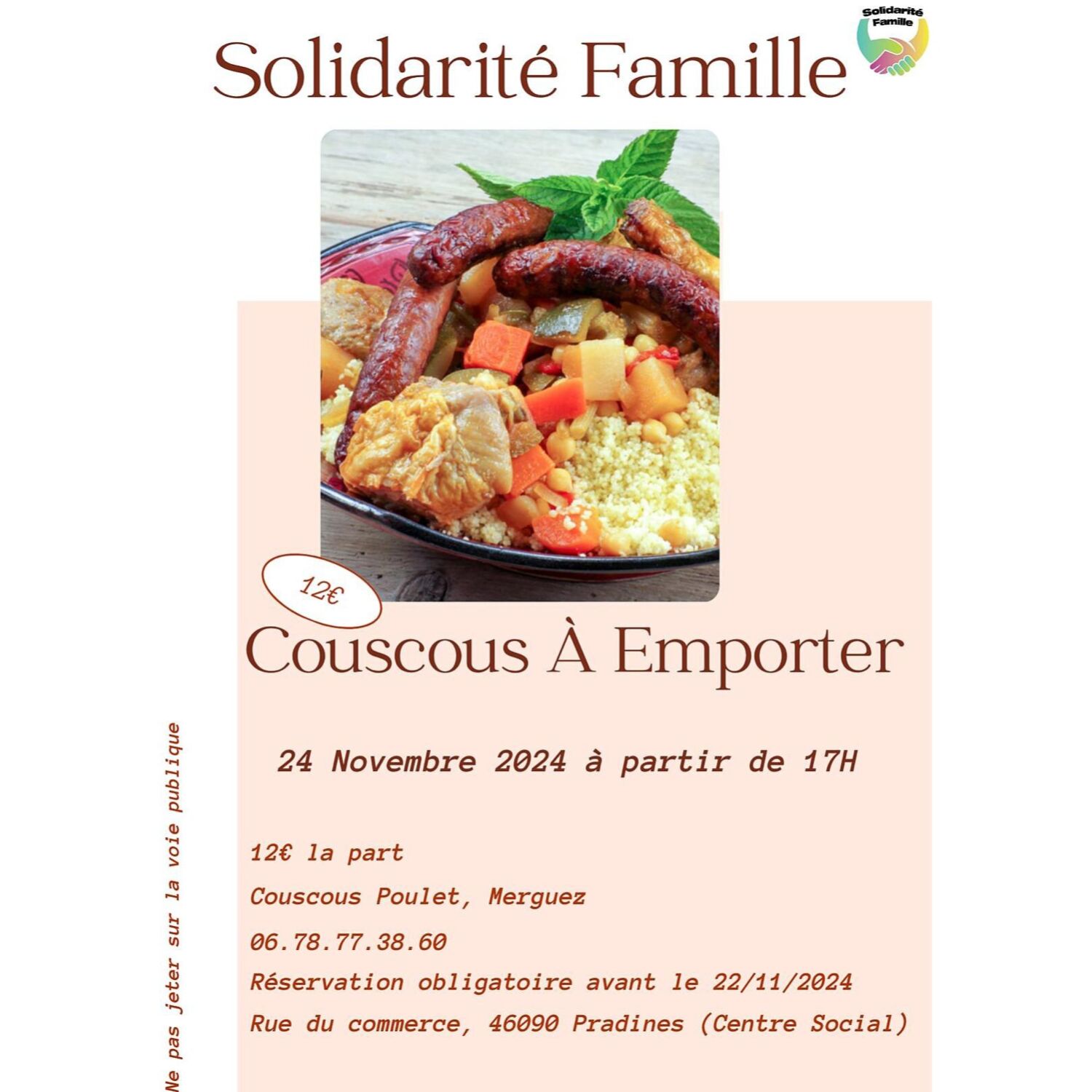 Podcast de l'émission 100% chez vous : Couscous à emporter episode artwork