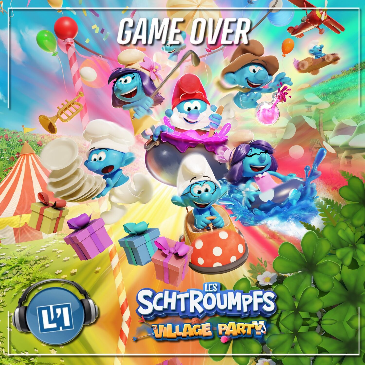 LES SCHTROUMPFS VILLAGE PARTY, LE TEST episode artwork