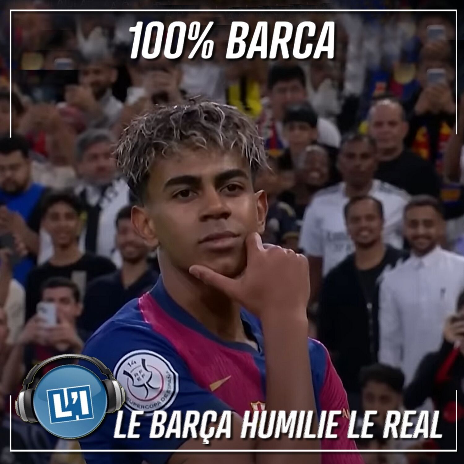 LE BARÇA HUMILIE LE REAL  - FC BARCELONE VS REAL MADRID   - FINALE SUPER COUPE D'ESPAGNE episode artwork