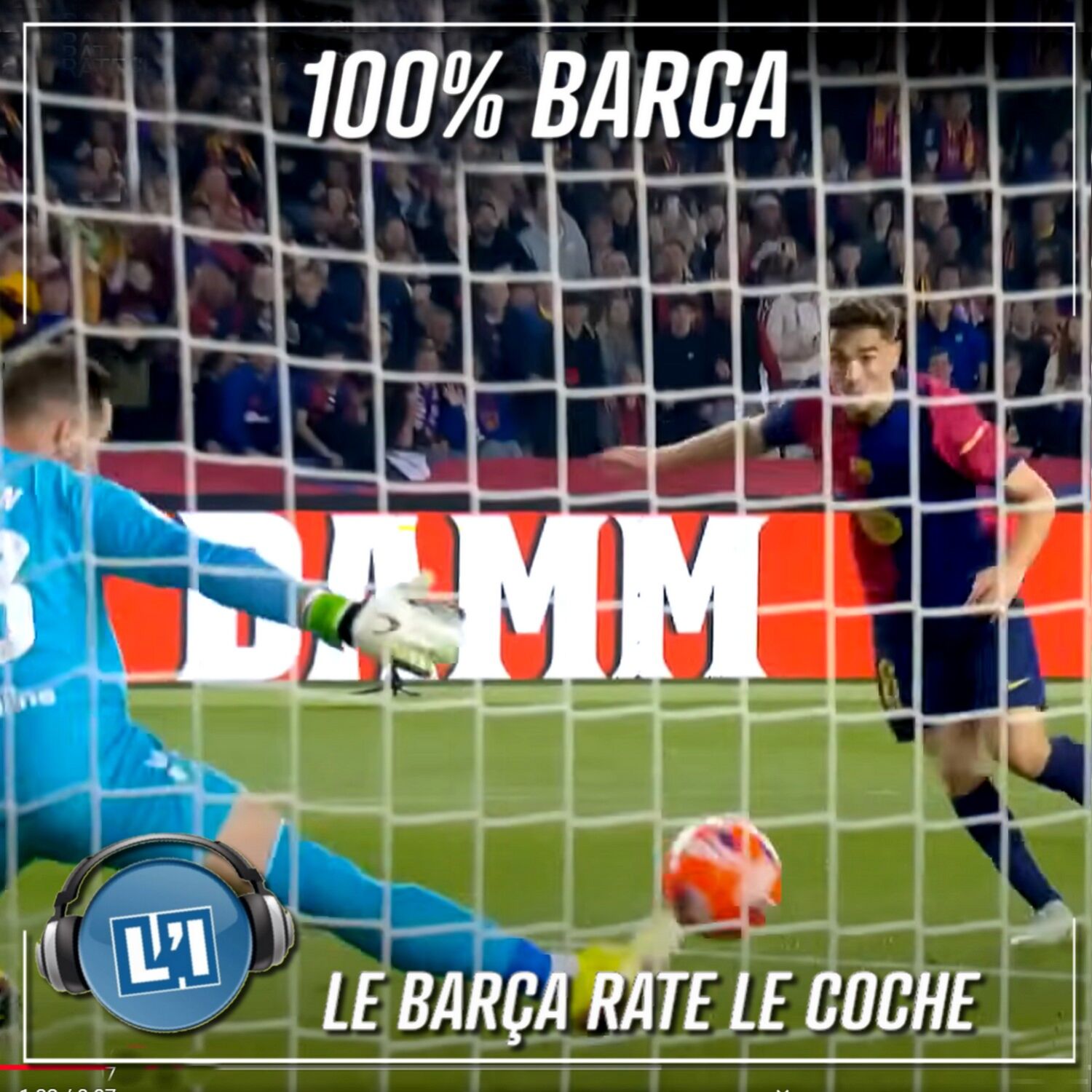 LE BARÇA RATE LE COCHE   -  FC BARCELONE VS BETIS SEVILLE - LIGA 2024/2025 - J30 episode artwork