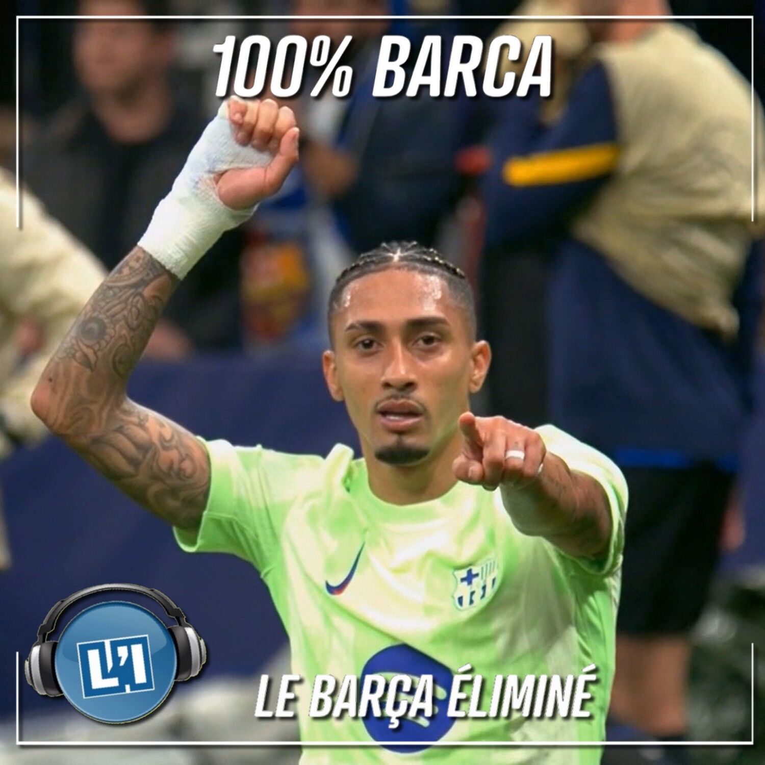 LE FC BARCELONE ÉLIMINÉ  - LIGUE DES CHAMPIONS 2025 episode artwork
