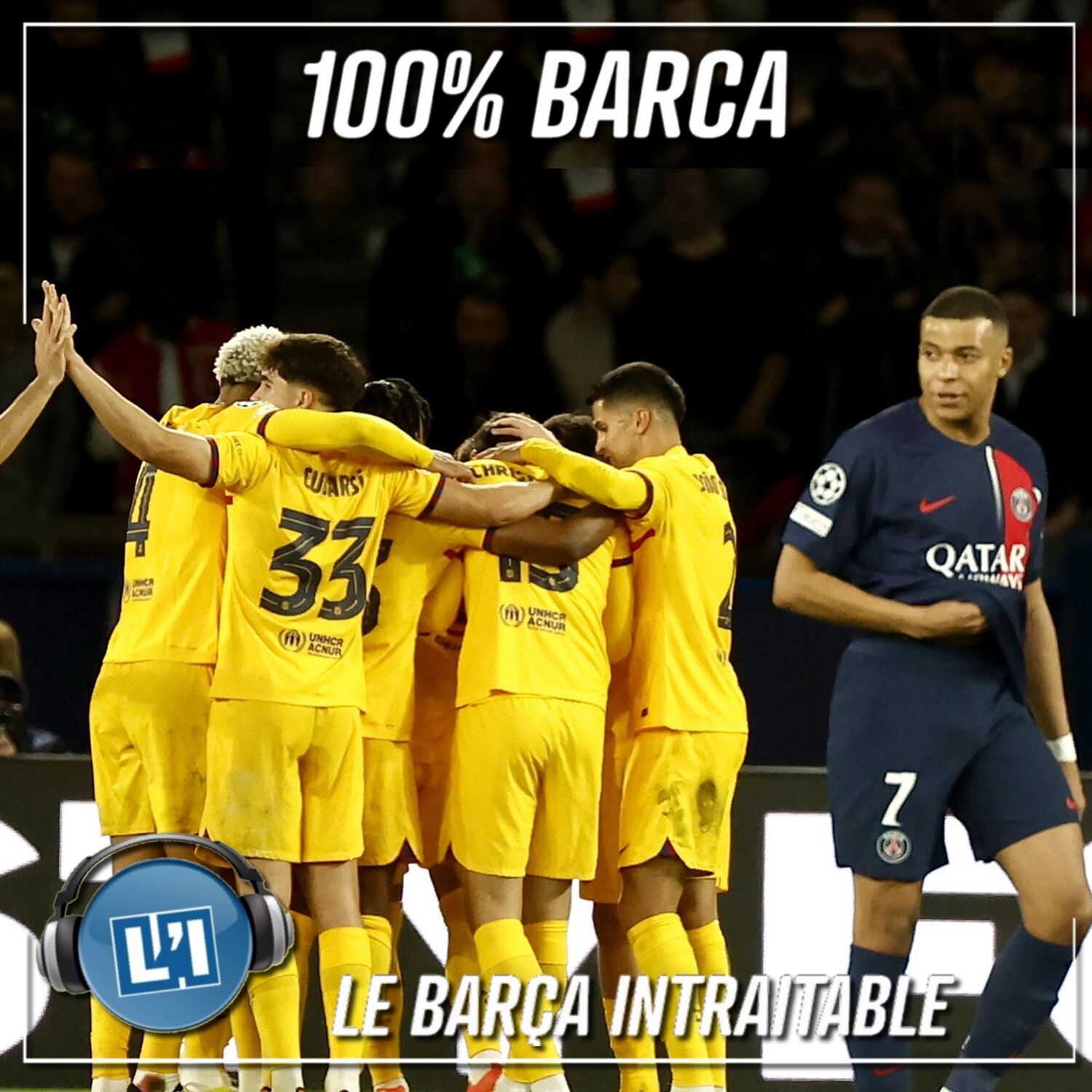 LE BARÇA INTRAITABLE - PARIS SAINT GERMAIN  VS FC BARCELONE  - 1/4 DE FINALE ALLER DE LA LIGUE DES CHAMPIONS 2024 episode artwork