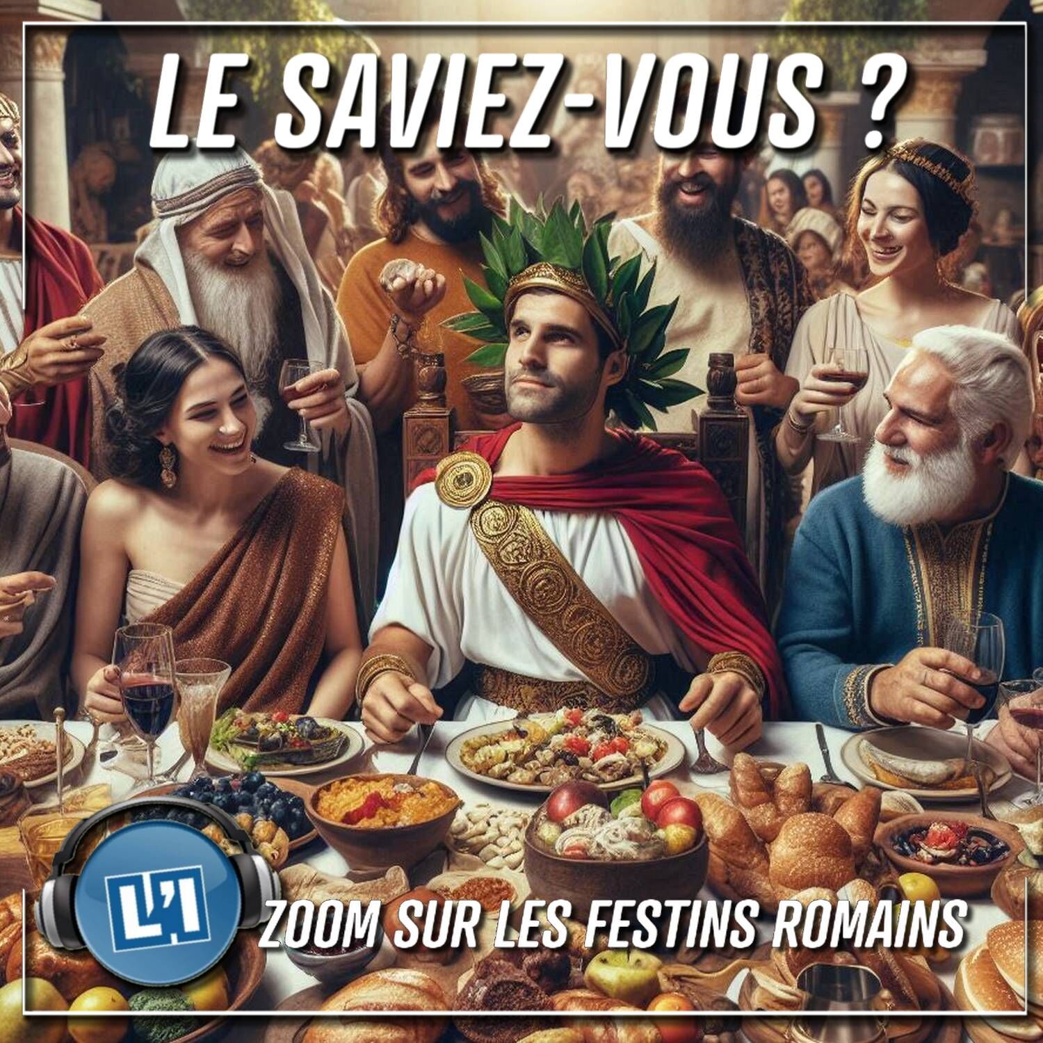 POURQUOI LES ROMAINS MANGEAIENT-ILS JUSQU' S'EN FAIRE VOMIR ? episode artwork