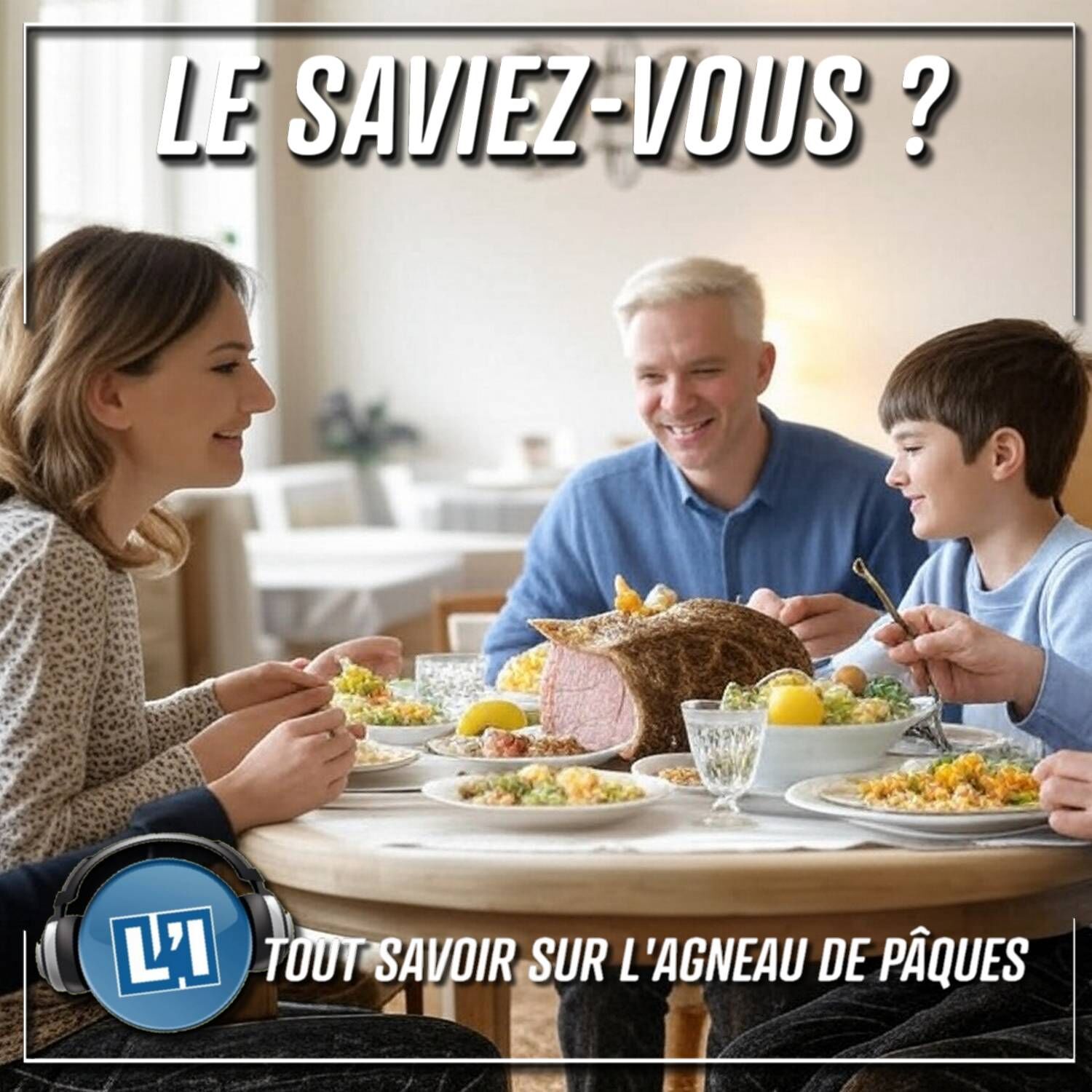 POURQUOI SERVONS-NOUS DE L'AGNEAU À PÂQUES ? episode artwork
