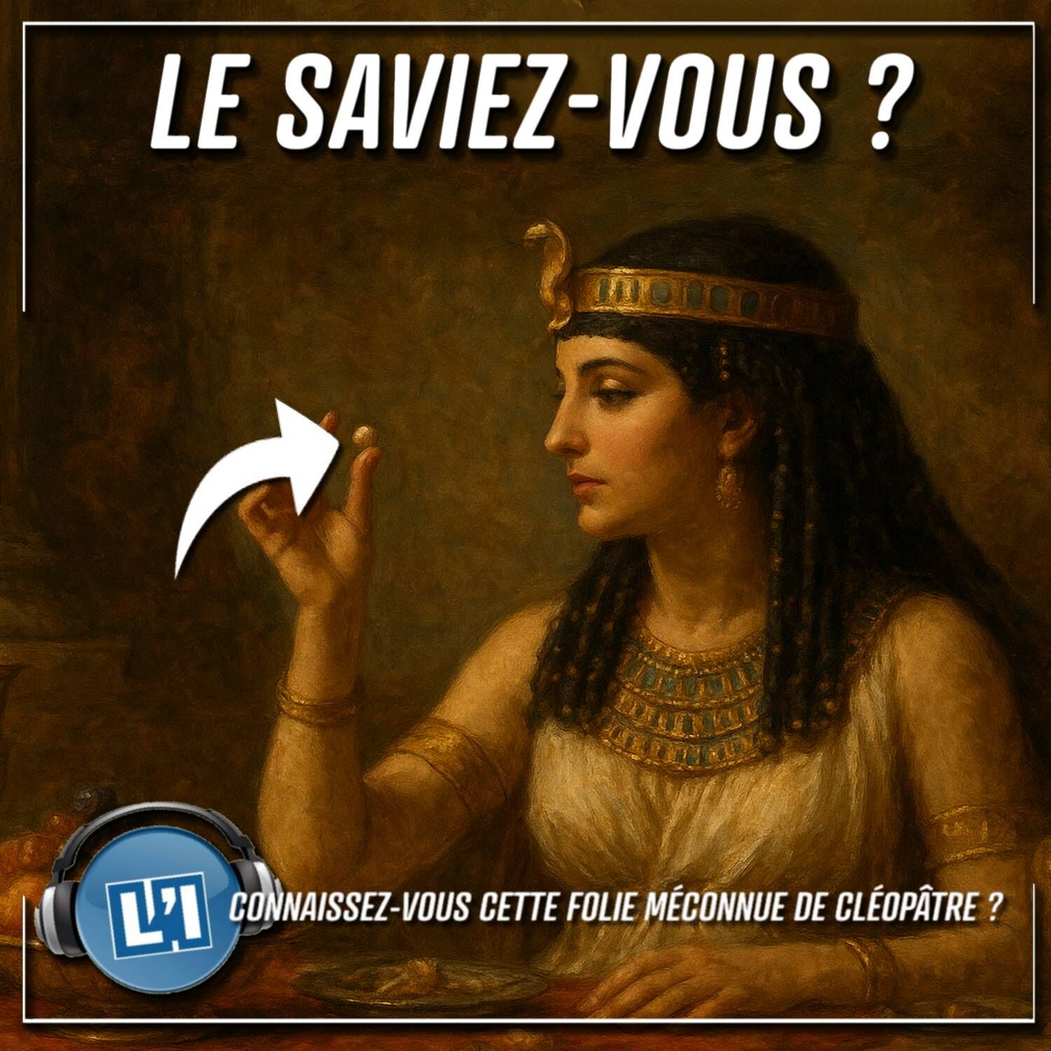 CONNAISSEZ-VOUS CETTE FOLIE MÉCONNUE DE CLÉOPÂTRE ! episode artwork