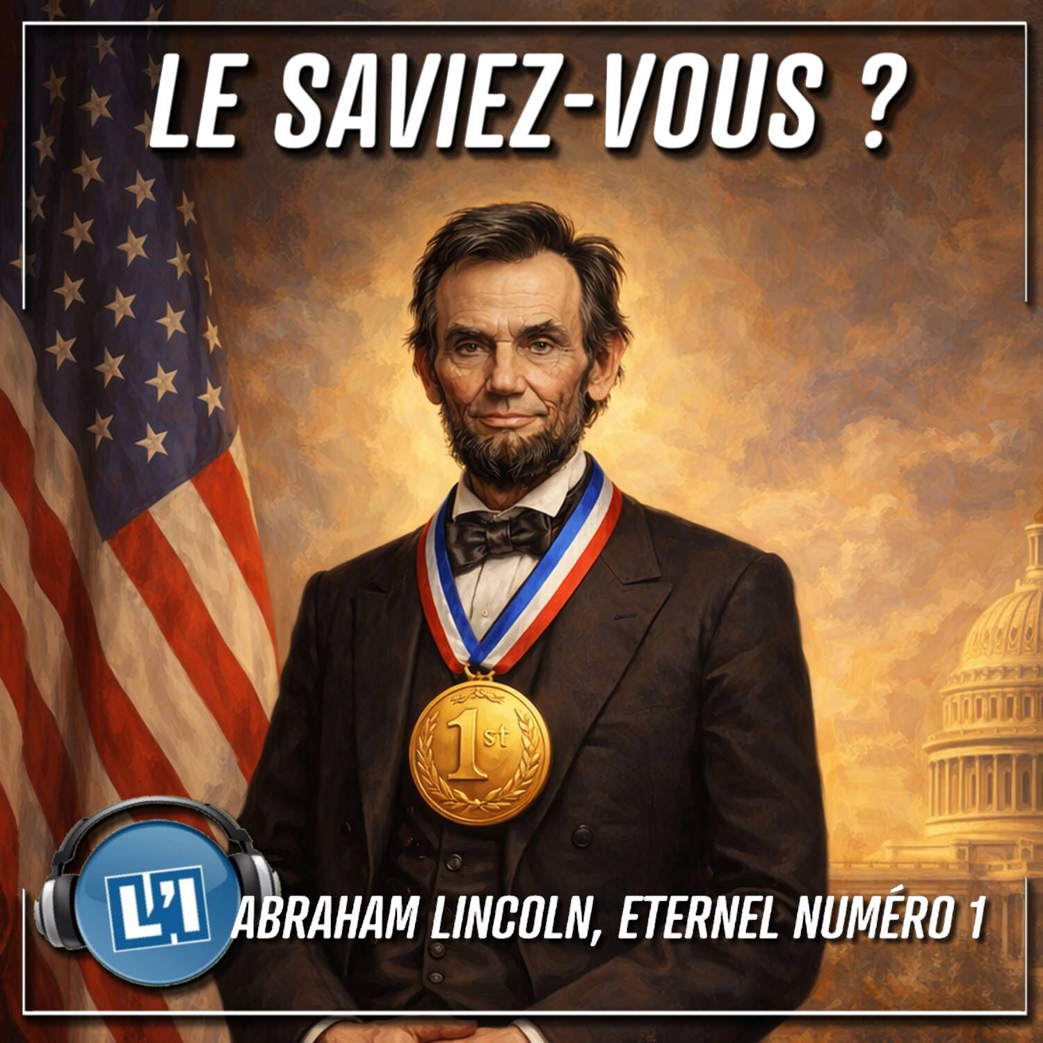 POURQUOI ABRAHAM LINCOLN EST-IL L'ÉTERNEL NUMÉRO 1 ? episode artwork