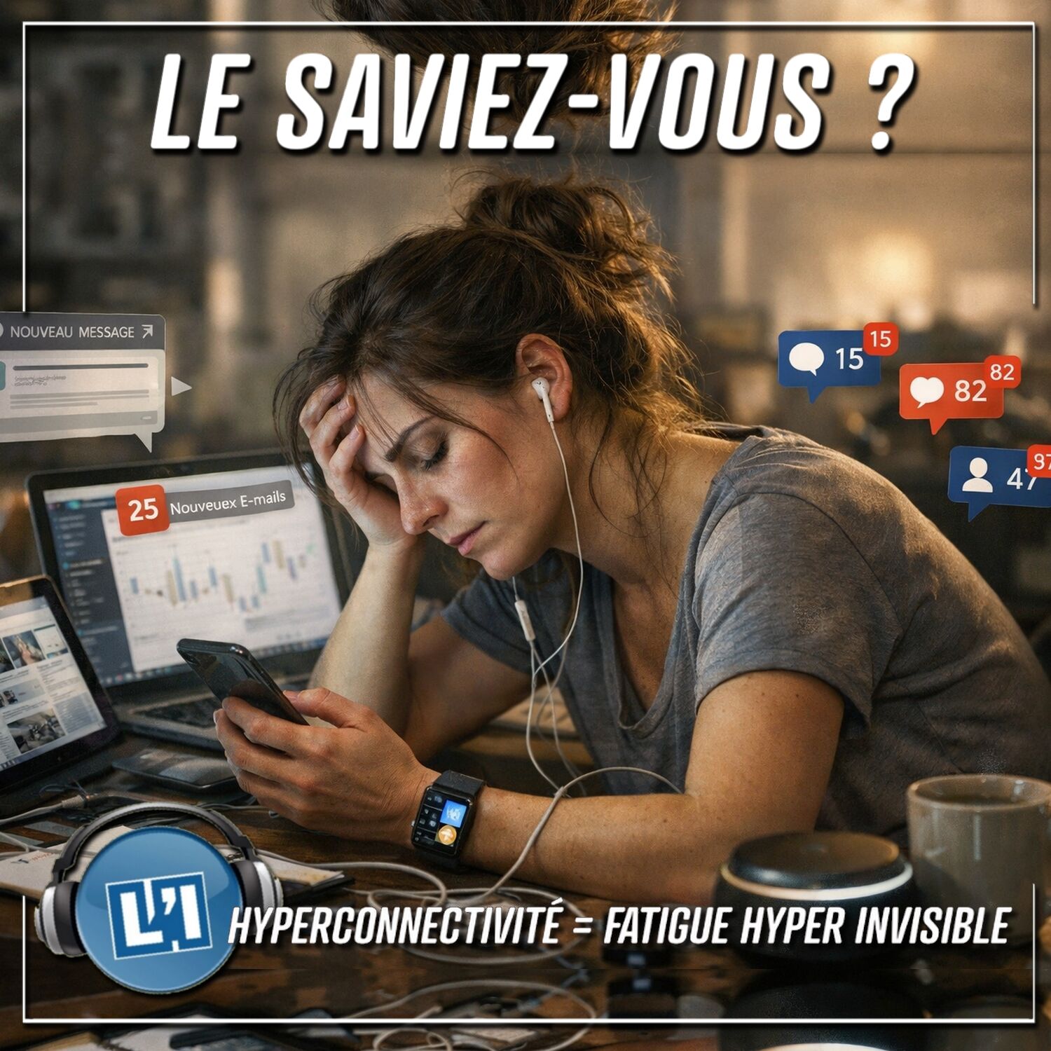HYPERCONNECTIVITÉ = FATIGUE HYPER INVISIBLE episode artwork