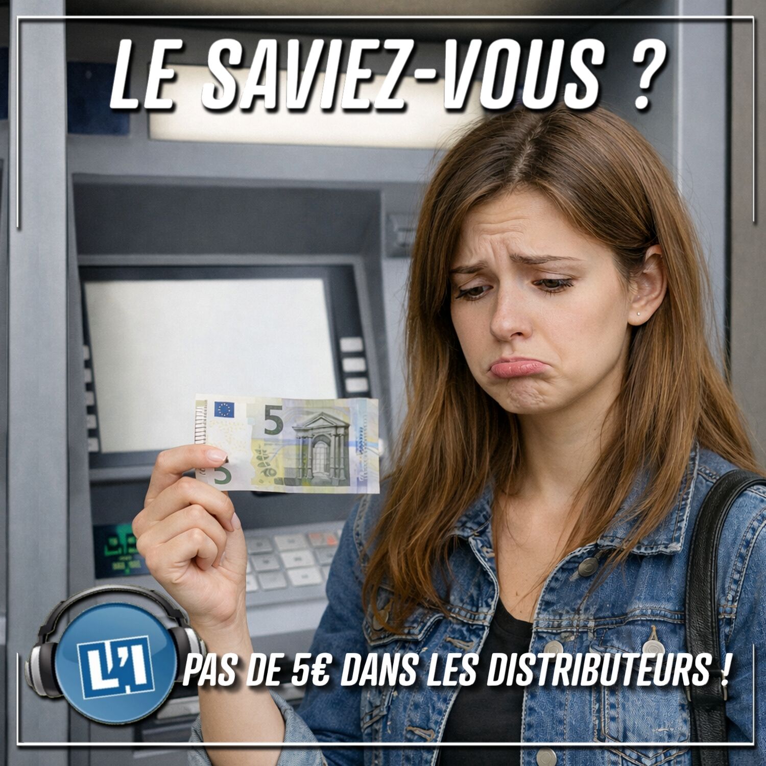 POURQUOI N'Y A T-IL PAS DE BILLETS DE 5€ DANS LES DISTRIBUTEURS ? episode artwork