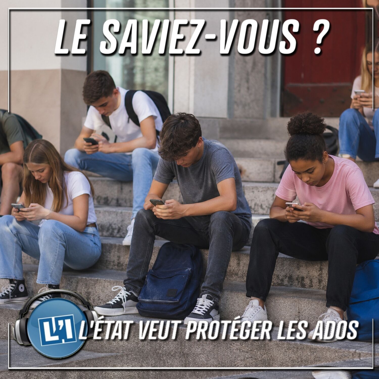 L'ÉTAT À L'AVANT-GARDE POUR PROTÉGER LES ADOS episode artwork