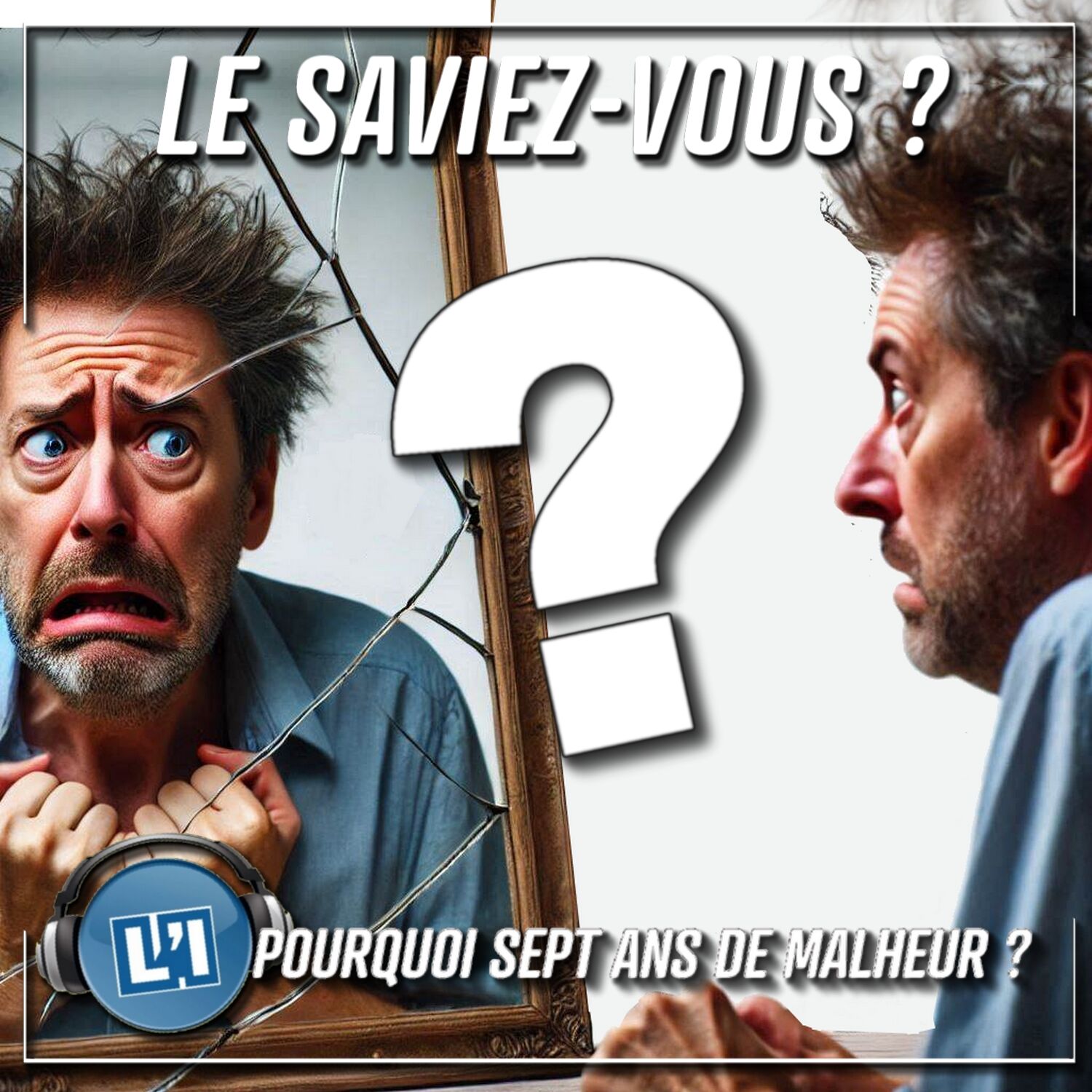 POURQUOI MIROIR CASSÉ = 7 ANS DE MALHEUR ? episode artwork